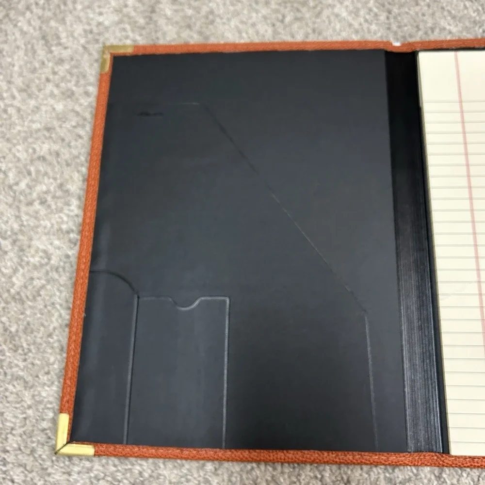 Spalding AFL American Football League Folder Portfolio Notepad Book Textured